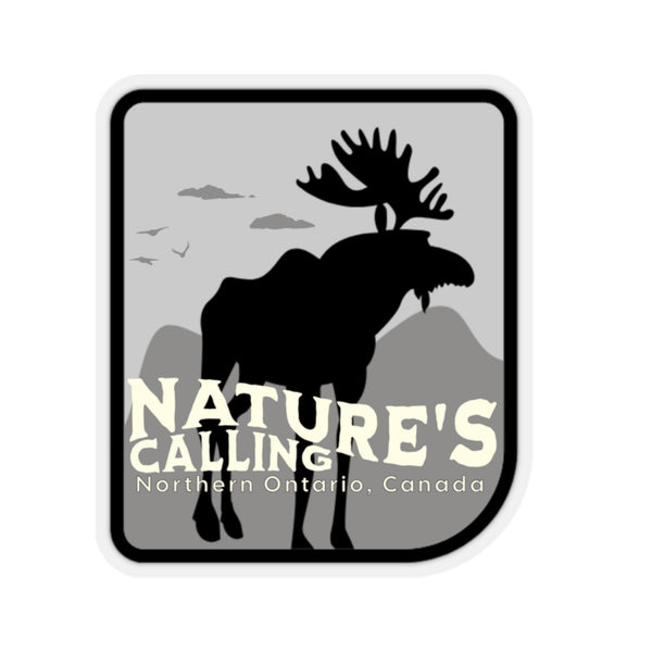 Nature's Calling Northern Ontario Sticker - BigKer Creations