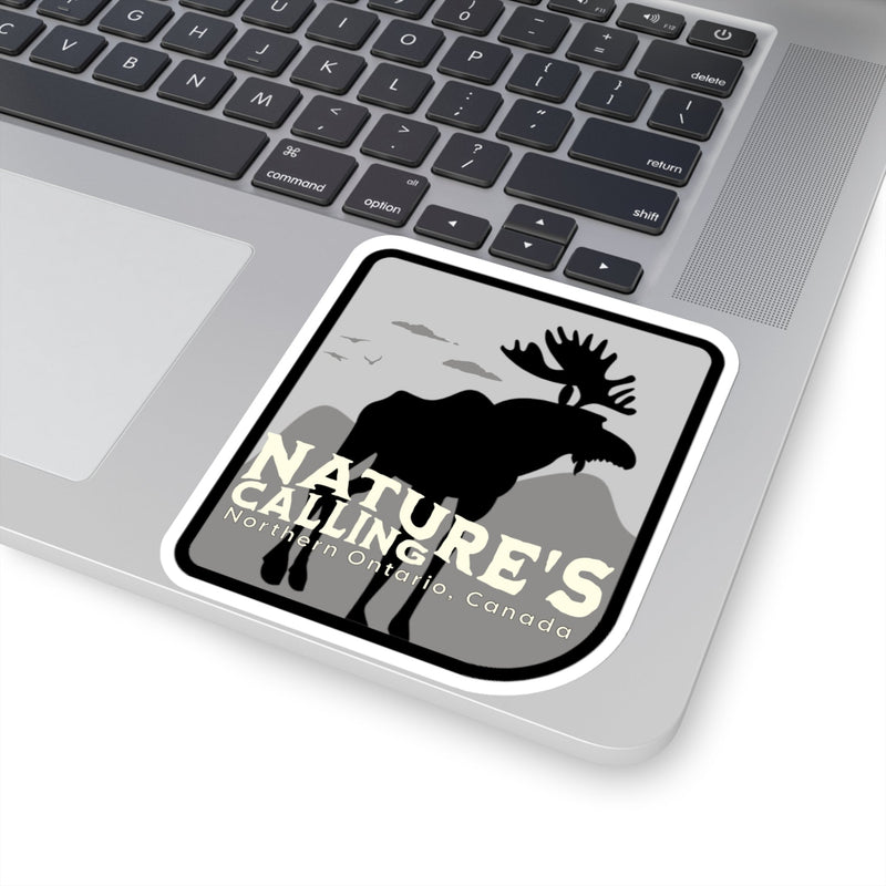 Nature's Calling Northern Ontario Sticker - BigKer Creations