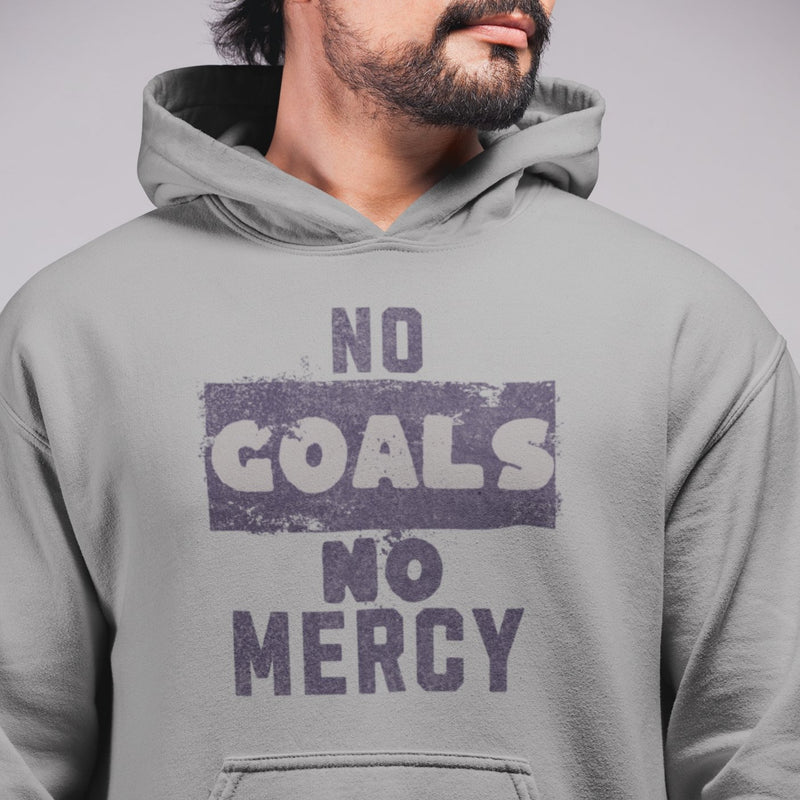 No Goals No Mercy Goalie Pullover Hoodie - BigKer Creations