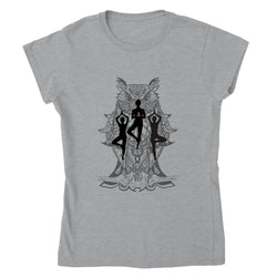 Owl Yoga T-shirt - BK Creations