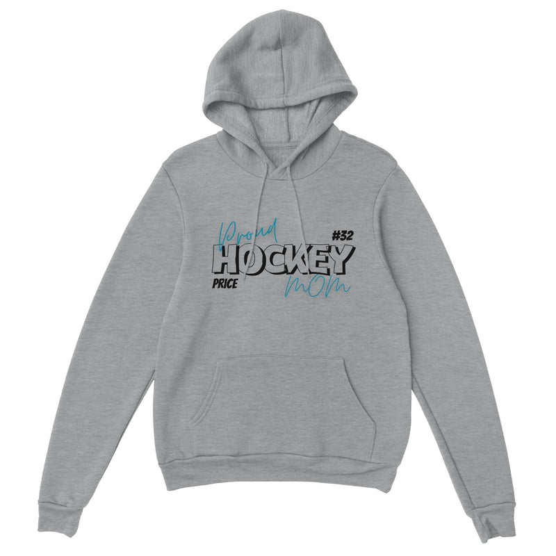 Personalized Proud Hockey Mom Hoodie - BigKer Creations