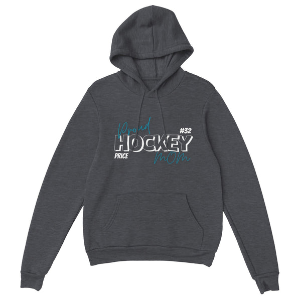 Personalized Proud Hockey Mom Hoodie - BigKer Creations