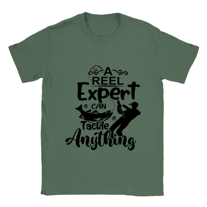 Reel Expert Can Tackle Anything Fishing T-shirt - BigKer Creations