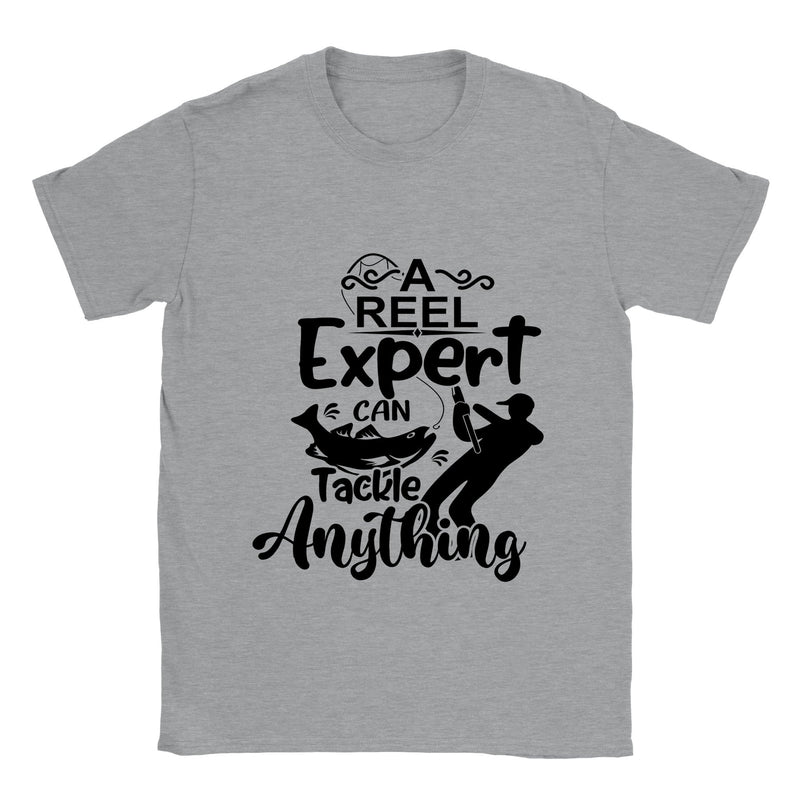 Reel Expert Can Tackle Anything Fishing T-shirt - BigKer Creations