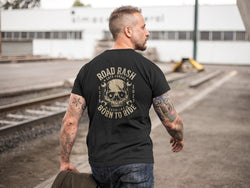 Road Rash, Born to Ride Biker T-shirt - BigKer Creations