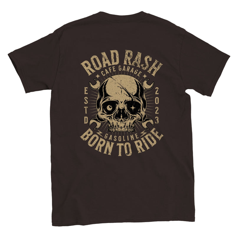 Road Rash, Born to Ride Biker T-shirt - BigKer Creations