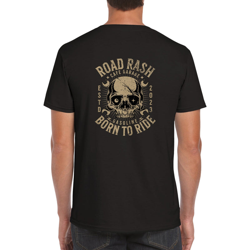 Road Rash, Born to Ride Biker T-shirt - BigKer Creations