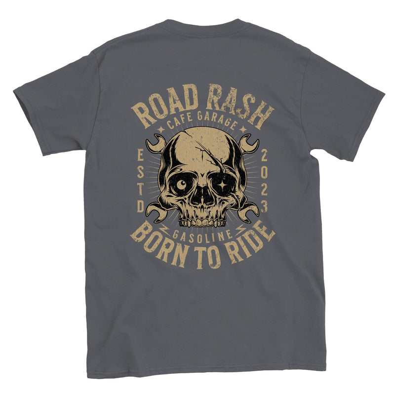 Road Rash, Born to Ride Biker T-shirt - BigKer Creations