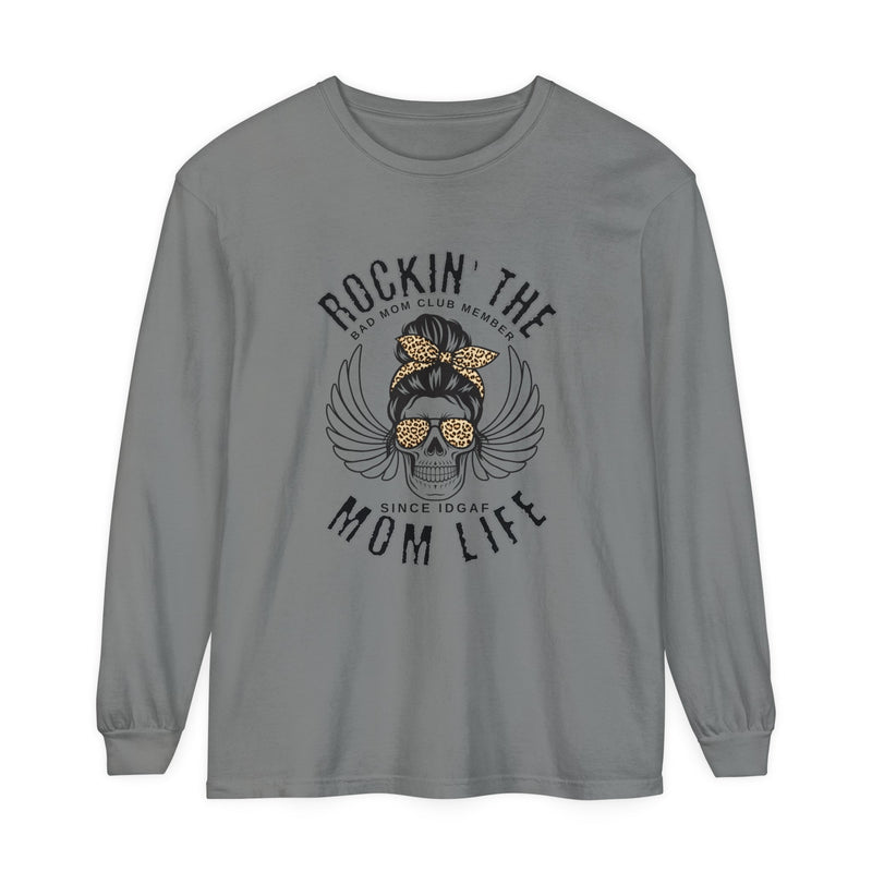 Rockin' The Mom Life Long Sleeve T-Shirt - BigKer Creations