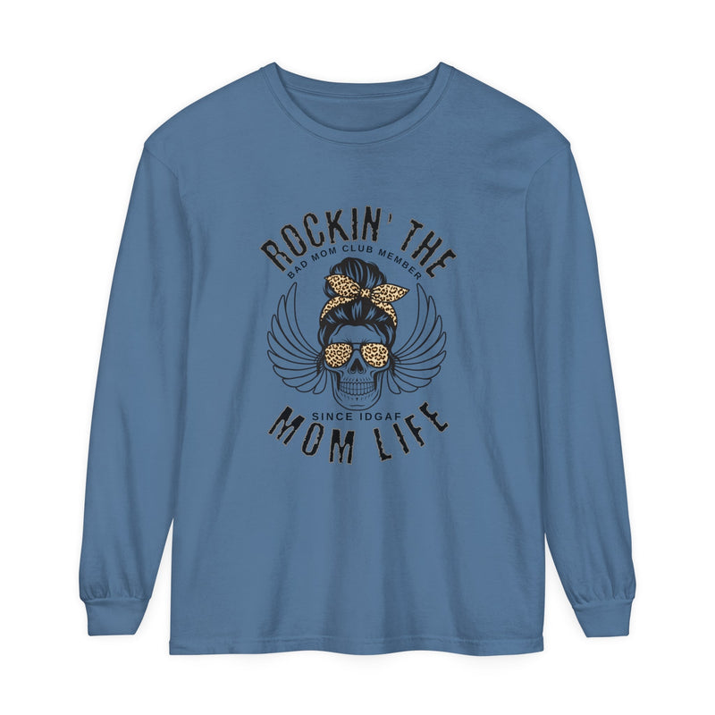 Rockin' The Mom Life Long Sleeve T-Shirt - BigKer Creations