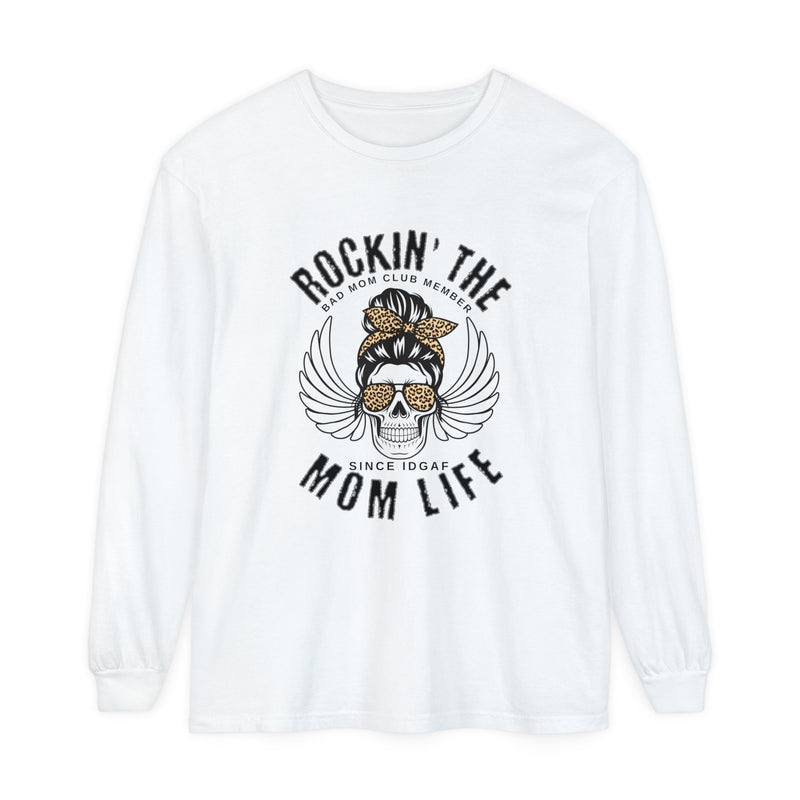 Rockin' The Mom Life Long Sleeve T-Shirt - BigKer Creations