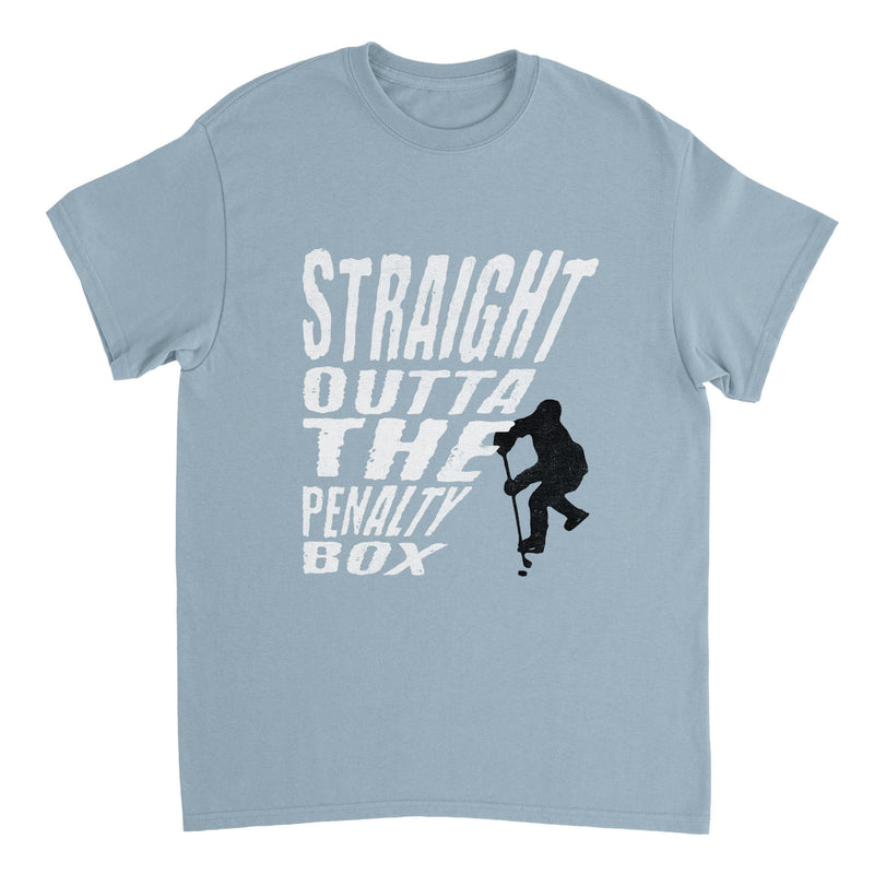 Straight Outta the Penalty Box Hockey T-shirt - BigKer Creations