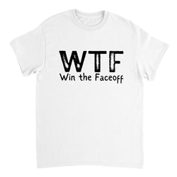 WTF - Win The Faceoff Hockey T-shirt - BigKer Creations